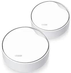 Система WiFi-Mesh Deco X50 AX3000, 1xGE LAN/WAN, 1x2,5GE LAN/WAN, 2мод, PoE TP-Link teh0017218