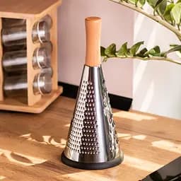 Тертка тристороння з дерев'яною ручкою 27.5 см Ding Lanfang HP-8-2 - мініатюра 5
