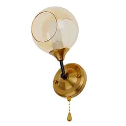 Бра Brille BL-968W/1 E27 JGT+BK настенное накладное