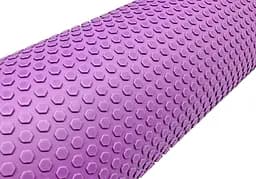 Масажний ролик Foam Roller 45 см Фіолетовий EasyFit fit0024976 - мініатюра 2