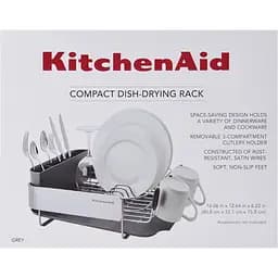 Підставка для сушки посуду KitchenAid Sinkware сіра (KEG895BXCGA) - мініатюра 3