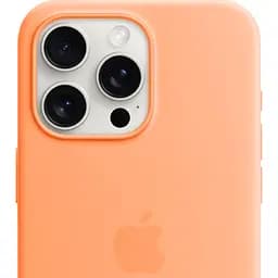 Чохол Silicone Case with MagSafe для Apple iPhone 15 Pro Max Orange Sorbet AAA [93258] - мініатюра 3