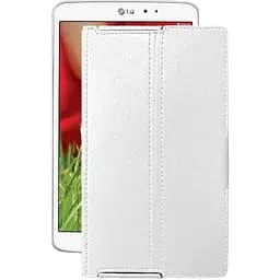 Чехол StatusCASE из экокожи для планшета LG G Pad 8.3 v500 Белый