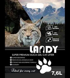 Landy Силикагелевый наполнитель для котячего туалета 1-8 мм (7.6 л)