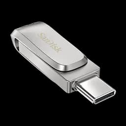 Флеш-накопичувач SanDisk USB 3.1 Ultra Dual Luxe Type-C 64Gb (150 Mb/s) (SDDDC4-064G-G46) - мініатюра 6