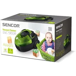 Пилосос Sencor Allegro чорно-зелений (SVC510GR-EUE2) - мініатюра 11