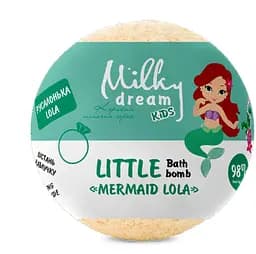 Бомбочка для ванны детская Milky Dream Русалочка LOLA 75 г