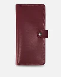 Кожаное портмоне Classic бордовое