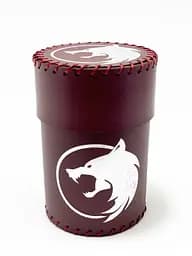 Настольная игра Планета Ігор Чаша для кубиков Волк (бургунди) (Dice cup Wolf burgundy) (pi-dc009)