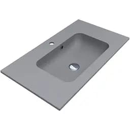 Умивальник Miraggio Della 800 mirastone gray 0000943, Сірий