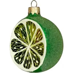 Ялинкова прикраса Різдвяні історії Лайм скло (4820001128208)