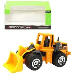Игрушка Автопром 7628 спецтехника 1:64 металлическая бульдозер