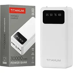 Повербанк Titanum OL03 White 30000 mAh (TPB-OL03-W)
