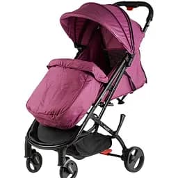 Прогулочная детская коляска Joy Elegans A-16207 со стальной рамой, футкавером и подстаканником