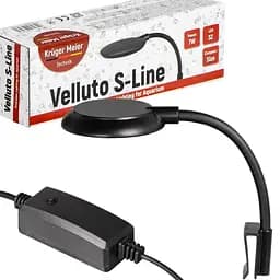 Світильник LED Kruger Meier Velluto S-Line Black 7W для акваріумів 10-40 літрів та рослин - мініатюра 1