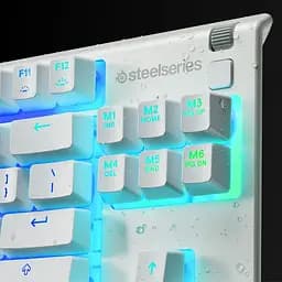 Клавіатура SteelSeries Apex 3 TKL UA White (64819) - мініатюра 5