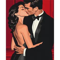 Картина за номерами на підрамнику Brushme Полум'я пристрасті