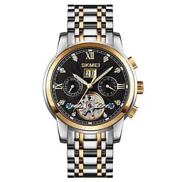 Чоловічий наручний годинник M029TGDBK Gold-Silver-Black Skmei acs0030878