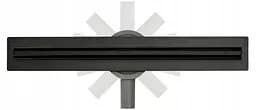 Душовий канал Rea Neo Slim Pro 50 см black REA-G6992 - мініатюра 7