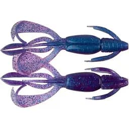 Силікон Keitech Crazy Flapper 4.4 6 шт/уп к:ea Фіолетовий/Блакитний (1013-1551.11.95)