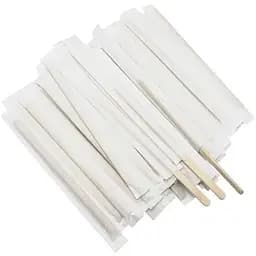 Одноразовая мешалка в индивидуальной упаковке 14 см 500 шт.