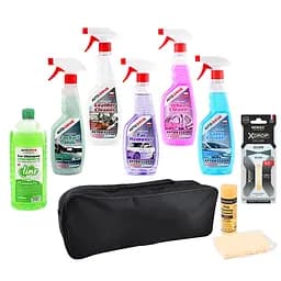 Подарунковий набір AutoDrive Шкіряний салон, для догляду за салоном авто (na_68)