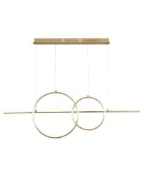 Подвесной светильник, люстра Goldlux 331809 Laura LED 1x42W 4000K 4800Lm IP20 золотой