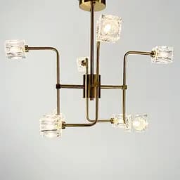 Люстра дизайнерська Crystal square Line.F H 9828/8 - мініатюра 6