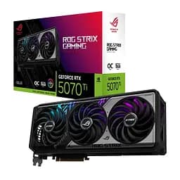 Відеокарта GF RTX 5070 Ti 16GB GDDR7 ROG Strix Gaming OC Asus (ROG-STRIX-RTX5070TI-O16G-GAMING)