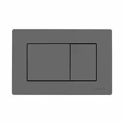 Клавіша змиву Volle Grande Evo пластик pistola gris 2220.011005, Графит