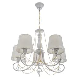 Люстра подвесная Brille с абажуром E27 GY (BKL-672S/5)