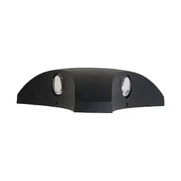 Підсвітка Brille LED фасадна IP65 AL-265/3х3W COB BK - мініатюра 2
