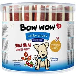 Лакомство для собак Bow wow палочки со вкусом копченого мяса 35 шт