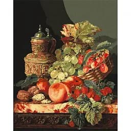 Картина по номерам Ideyka Фруктовое разнообразие ©Edward Ladell KHO5669 40х50 см