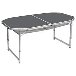 Стіл Bo-Camp Case Model Oval 150x80 cm Grey (1404399)