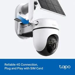 Комплект камери TP-Link спостереження 4G LTE з функцією панорамування/нахилу з живленням від сонячної панелі TAPO C615G KIT 2K QHD - мініатюра 3