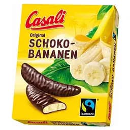 Цукерки Casali Chocolate Bananas суфле у шоколаді 150 г