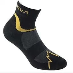 Носки La Sportiva Fast Running Socks Black/Yellow L LaSportiva (1052-69A999100 L)