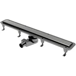 Душовий канал Waterway Stream 90 з решіткою під плитку WSB900001G1 сірий