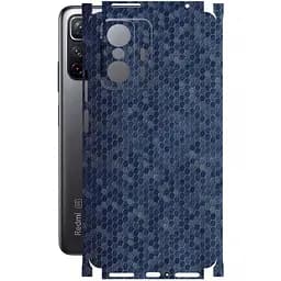 Захисна плівка StatusSKIN для Xiaomi Redmi Note 11T 5G Корпус Вініл Соти сині