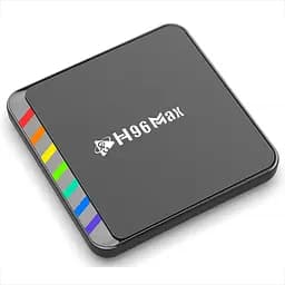 H96 MAX W2 2/16Gb Amlogic S905W2 Android 11.0 Smart TV Box, Смарт ТВ 4K HDR приставка налаштування Android TV у подарунок, YouTube та фільми без реклами - мініатюра 3