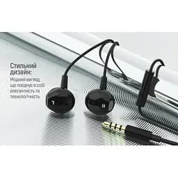 Навушники ColorWay Slim 3.5 мм Wired Earphone Blast 1 Black (CW-WD01BK) - мініатюра 9