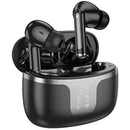 Беспроводные TWS наушники Hoco EQ10, вакуумные, BT5.3, 40mAh, 300mAh, 7h, black
