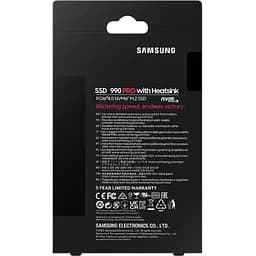 Накопичувач SSD M.2 2280 1TB 990 PRO with Heatsink Samsung (MZ-V9P1T0CW) - мініатюра 11