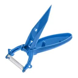 Шинковка для капусты нож для нарезки овощей соломкой и корейской морковки с подставкой «Принцесса кухни», Kitchette Коричневый 86802