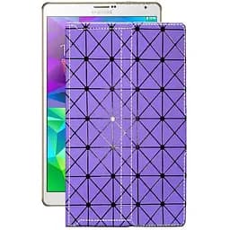 Чохол StatusCASE з екошкіри для планшету Samsung Galaxy Tab S8.4 (T700) Фіолетовий ромб