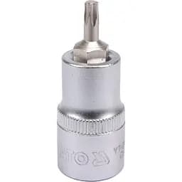 Головка торцевая Yato квадрат 1/2" TORX Т25 L=55 мм (YT-04311)