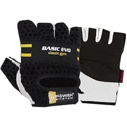 Рукавички для фітнесу Power System PS-2100 EVO Black/Yellow XS