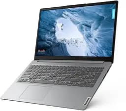 Ноутбук Lenovo IdeaPad 1-15IAU7 15.6 FHD IPS AG, Intel i5-1235U, 16GB, F512GB, UMA, DOS, сірий (82QD00K5RA) - мініатюра 5