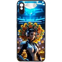 TPU+PC чехол Epik Prisma Ladies для Xiaomi Redmi 9A Cyberpunk